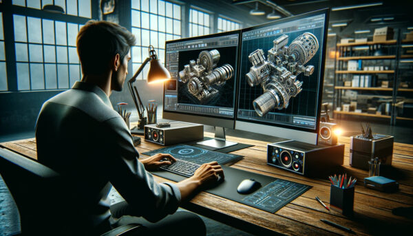 3D CAD Modelling Illustration